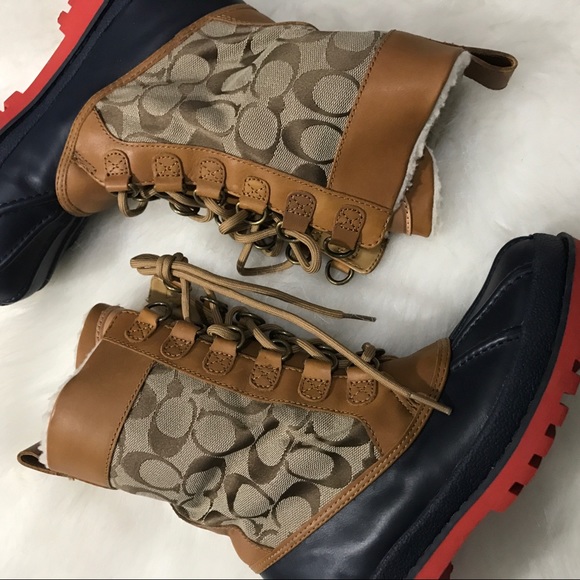 coach duck boots